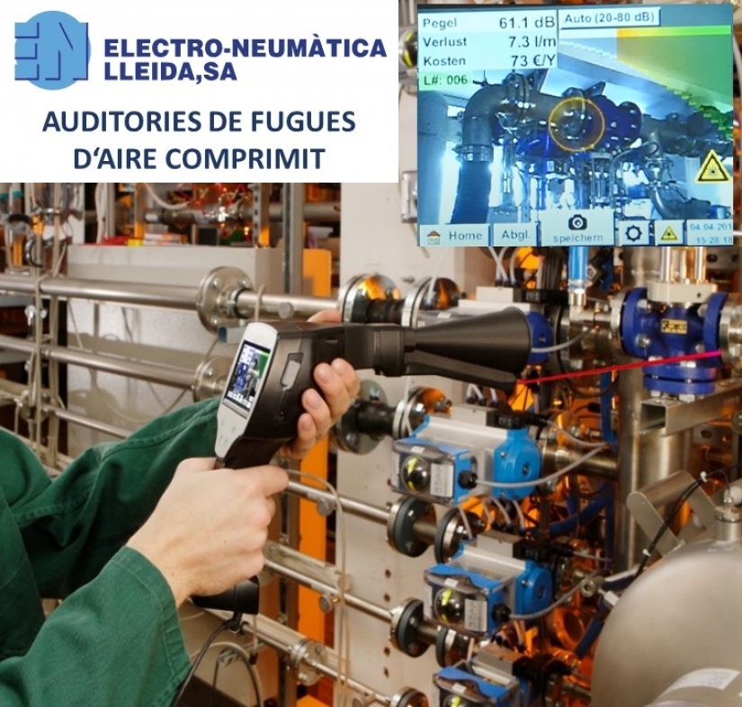Auditoria completa de su instalación neumática